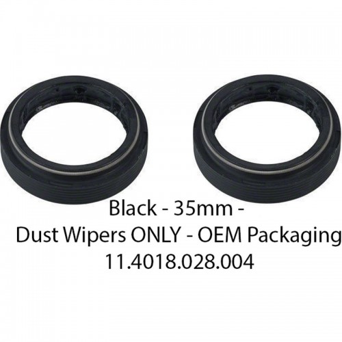 Сальники RockShox Dust Seal 35mm Black - PiKE (2 шт), 11.4018.028.004