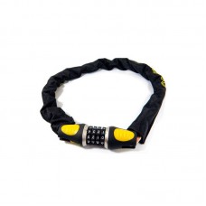 Замок Onguard Fastlock ланцюг 90cм x 5,5мм посилений титаном + інтегрований замок, 3 ключі