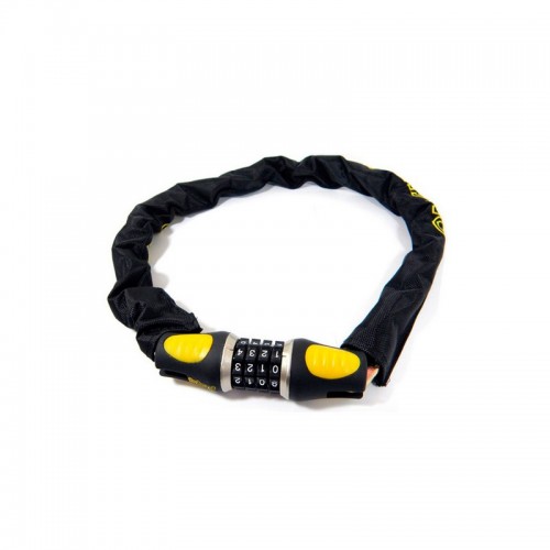 Замок Onguard Fastlock ланцюг 90cм x 5,5мм посилений титаном + інтегрований замок, 3 ключі