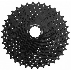 Касета Sun Race MS1 MTB 10-k 11-34T, сталевий павук, Metallic Silver (CAS-87-91) 