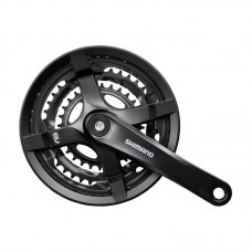 Шатуни Shimano FC-TY701 Tourney 175 48-38-28 чорні, FCTY501E888CLB