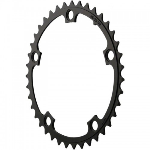 Зірка SRAM POWERGLIDE ROAD 39T V2 130 AL3 чорний, 11.6215.197.010