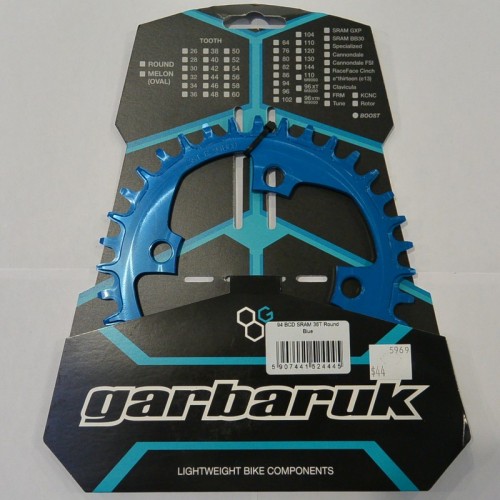 Зірка Garbaruk 94 BCD (SRAM) Round 36T Синій, 94_R-36T-blue