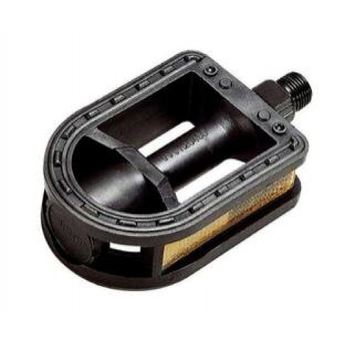 Педалі ONRIDE Kiddi 20 (різьба 1/2), пластик, (96x65) без підшипника, чорний (polybag)