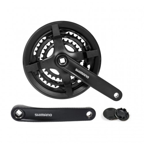 Шатуни SHIMANO FC-TY301 42-32-22 чорні. 150mm