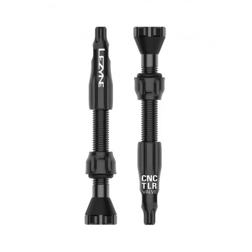 Ніпель для безкамерки LEZYNE CNC TLR VALVE 44MM Чорний Y14